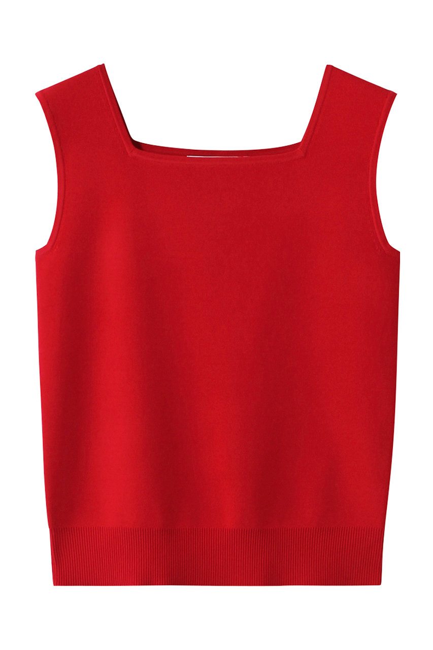 allureville 【Loulou Willoughby】スクエアタンク A (レッド, 2) アルアバイル ELLE SHOP allureville 【Loulou Willoughby】スクエアタンク A (レッド, 2) アルアバイル ELLE SHOP