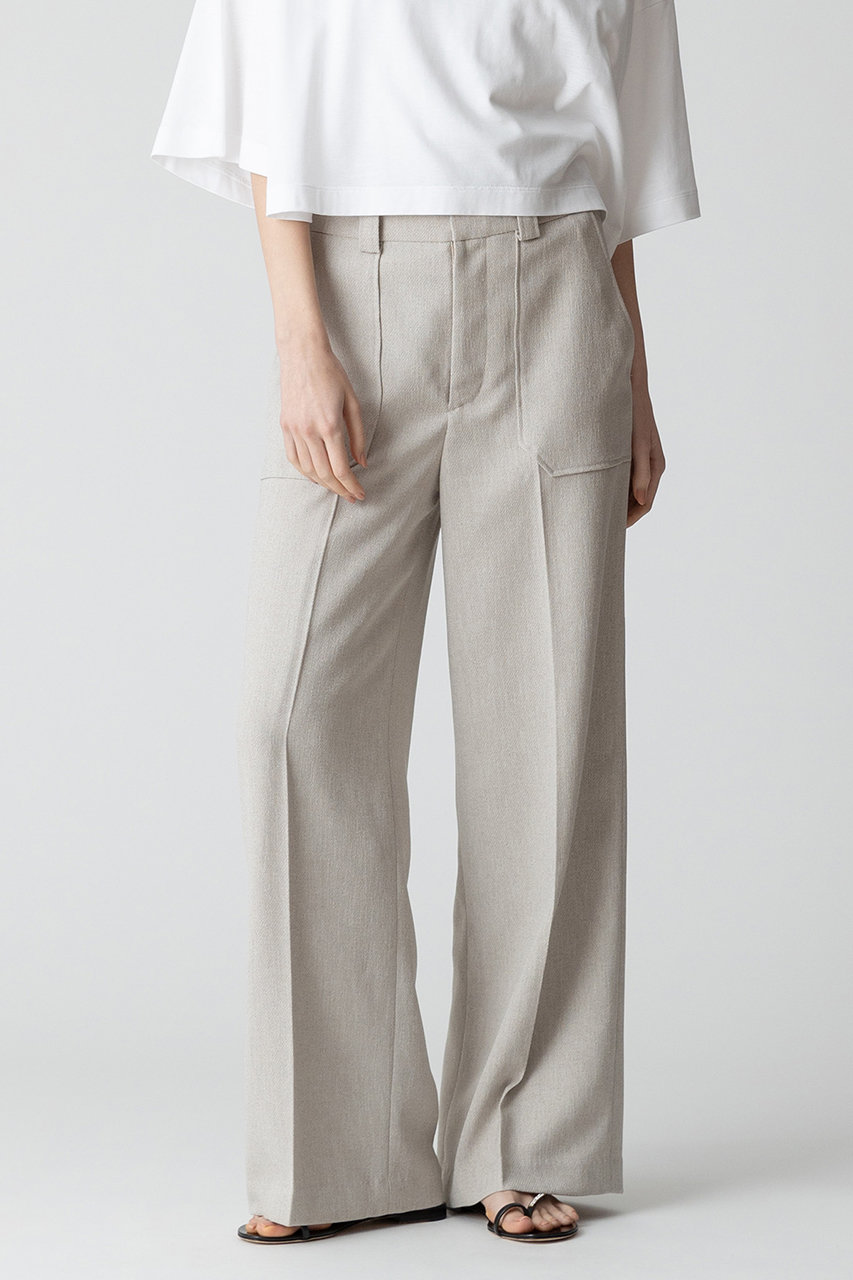 【美品】アルアバイル　ベージュ　パンツ フィブリルタックパンツ|allureville OFFICIAL SITE / ONLINE SHOP