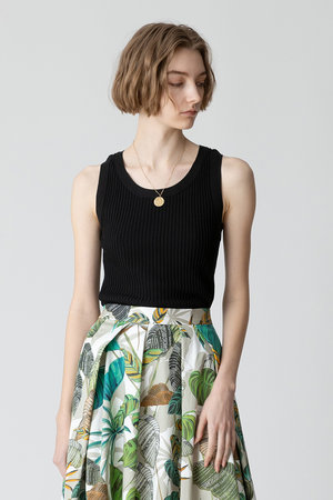 アルアバイル/allurevilleの2WAY RIB TANK(110300/110301)