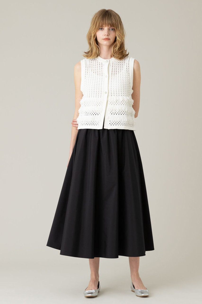 LOULOU WILLOUGHBYフリンジクロッシェジレ　アルアバイル trim_ofalv_item7fa7fa24ed7711e