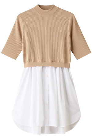 アルアバイル/allurevilleのシャツドッキングプルオーバー(110300/110301)