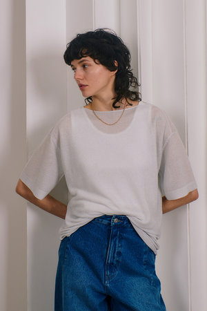 アルアバイル/allurevilleのスパークルヤーンプルオーバー(110300/110301)