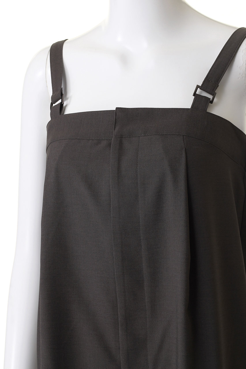 アルアバイルロングワンピース　ジャンパースカート　ライトウェザーナロージャンドレ allureville（アルアバイル） ワンピース ライトウェザーナロージャン