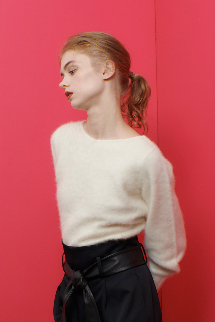 23SS✨極秘品✨LOULOU WILLOUGHBYカシミヤ混2WAY Vニット allureville(アルアバイル)｜【Loulou Willoughby】カシミヤ混2WAY V