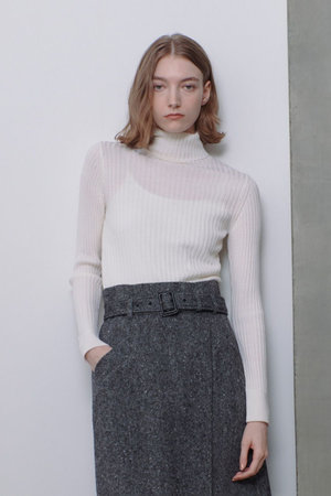 アルアバイル/allurevilleの2WAY NCリブタートル(110300/110301)