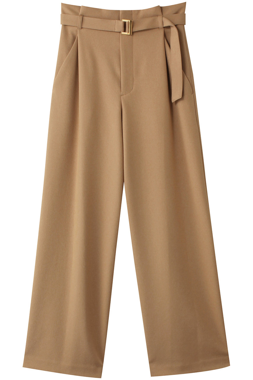 allureville ウールライクフランネルヨークレスパンツ (ベージュ, F) アルアバイル ELLE SHOP allureville ウールライクフランネルヨークレスパンツ (ベージュ, F) アルアバイル ELLE SHOP