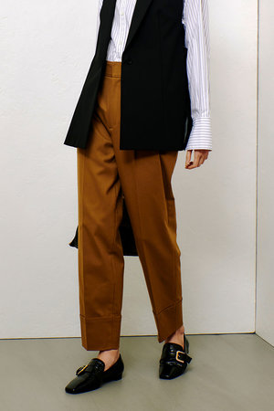 アルアバイル/allurevilleのタックテーパードパンツ(110600/110601)