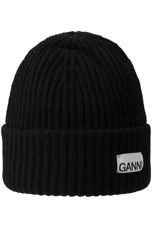 【GANNI】STRUCTURED RIB BEANIE