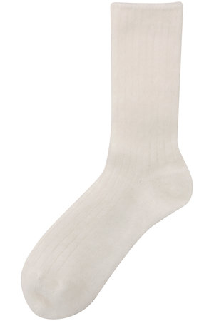 アルアバイル/allurevilleの【MARCOMONDE】 MOHAIR RIBBED SOCKS(140700/140701)