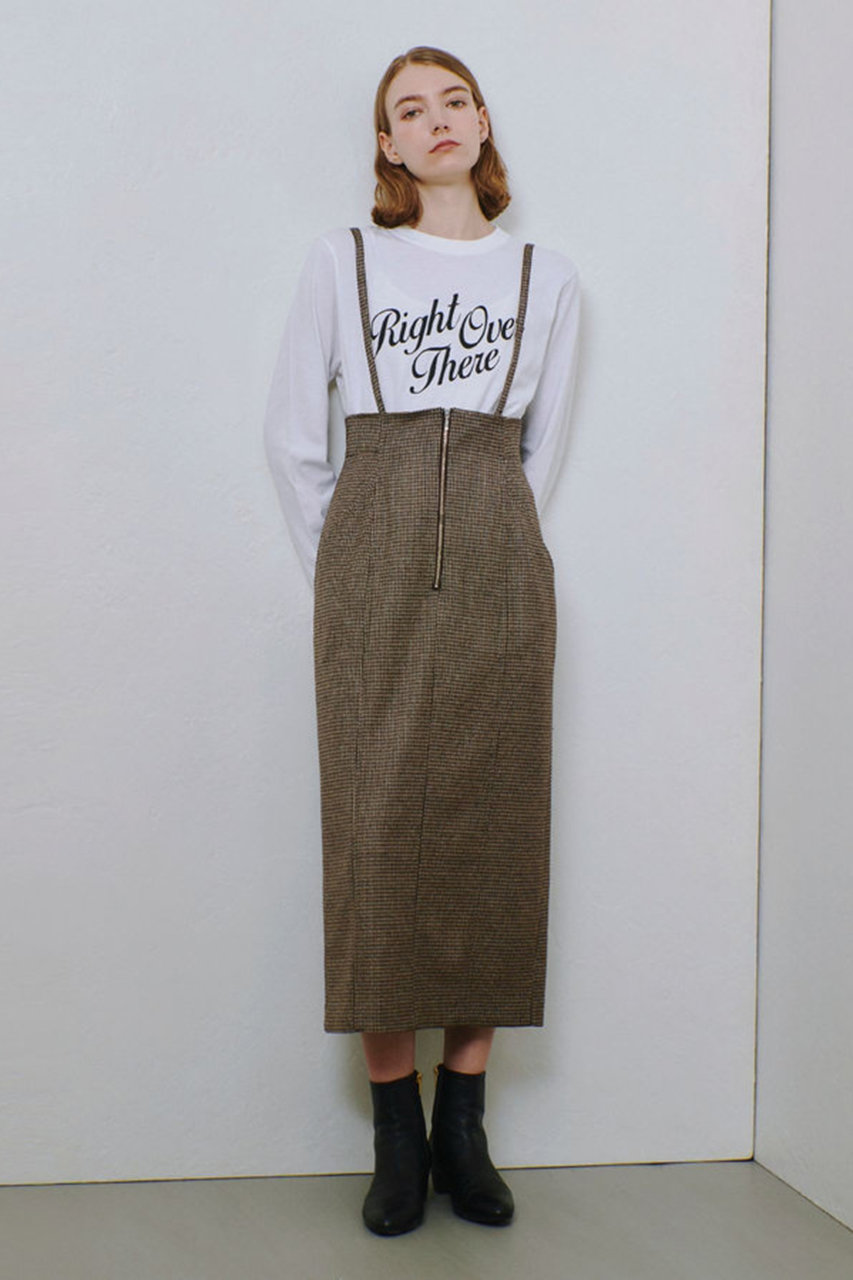 allureville(アルアバイル)｜ガンクラブチェックジップスカート