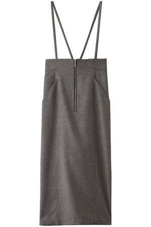 アルアバイル/allurevilleのガンクラブチェックジップスカート(110700/110703)