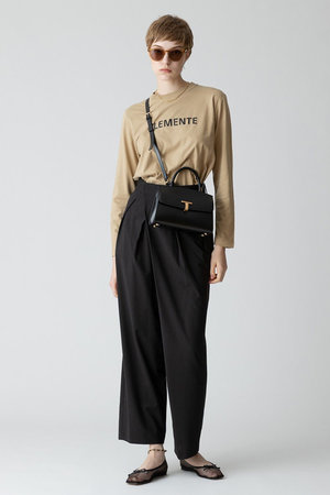 アルアバイル/allurevilleのトロピカルアシメタックパンツ(110600/110601)