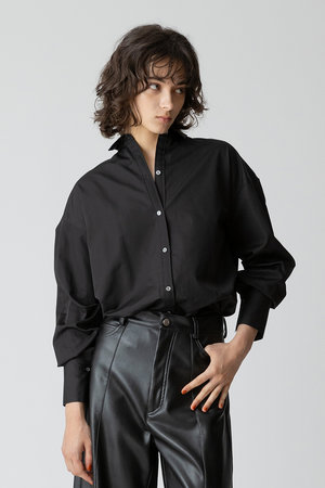 アルアバイル/allurevilleのコットンデザインスリーブブラウス(110400/110403)