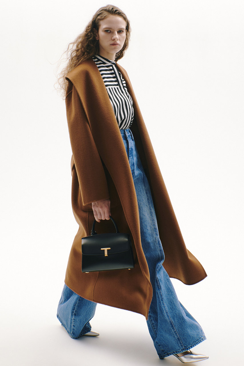 allureville キャメル ロングコート allureville（アルアバイル） コート チェスターコート スプリット