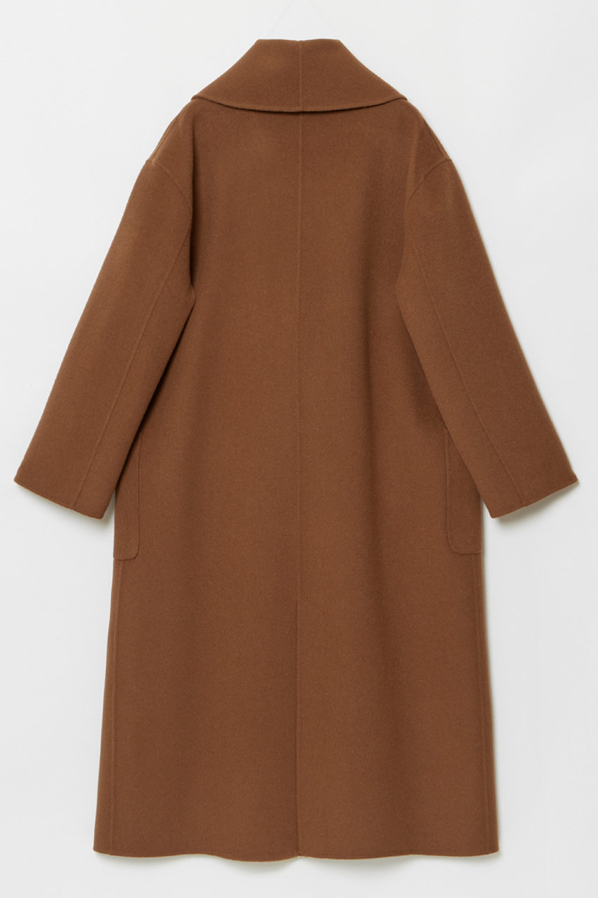 allureville(アルアバイル)｜カシミヤ混リバービックショールコート