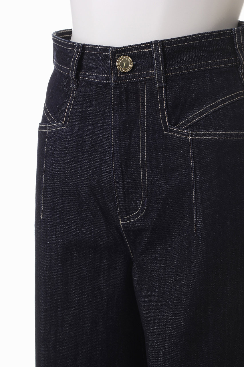 allureville(アルアバイル)｜【Loulou Willoughby】デニムバギーパンツ