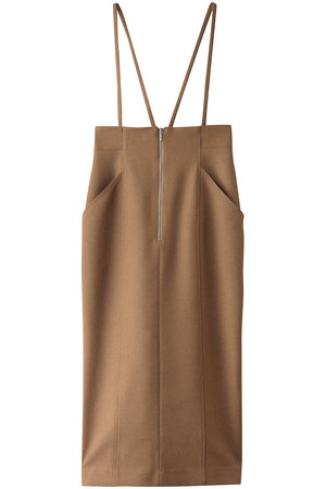 アルアバイル/allurevilleのフロントジップサスペンダースカート(110700/110703)