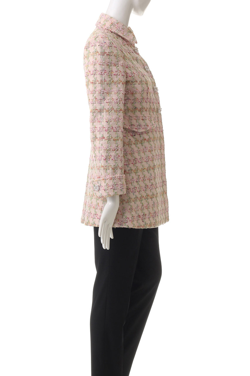 極美品！allureville アルアバイル コットンツイード ジャケット 2 20241010020_99c8cb6144bd6c5766