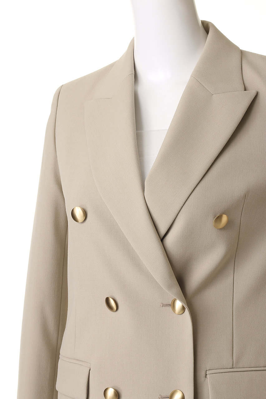 allureville(アルアバイル)｜リオペルダブルブレスト6釦ジャケット