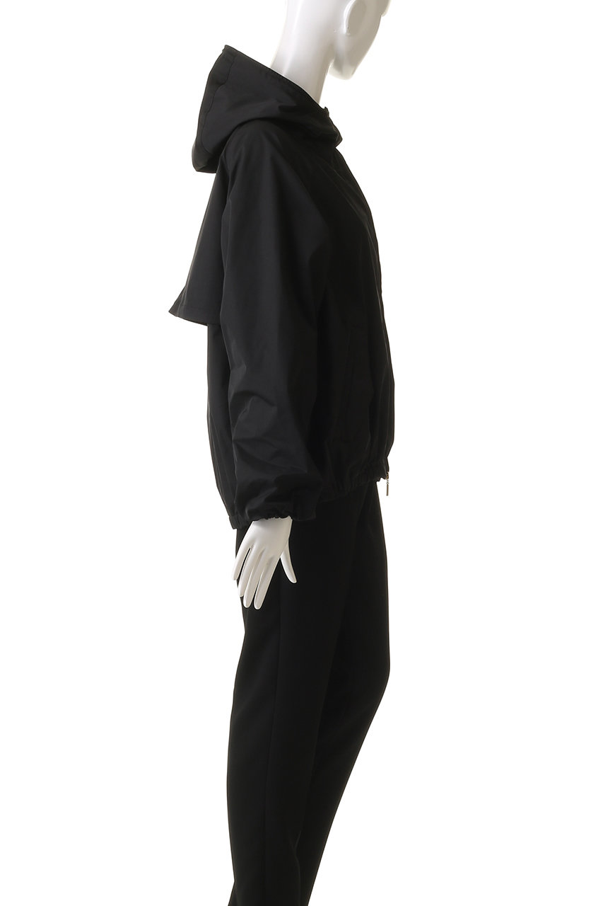 allureville(アルアバイル)｜ミドルフーディーブルゾン/ベージュ の