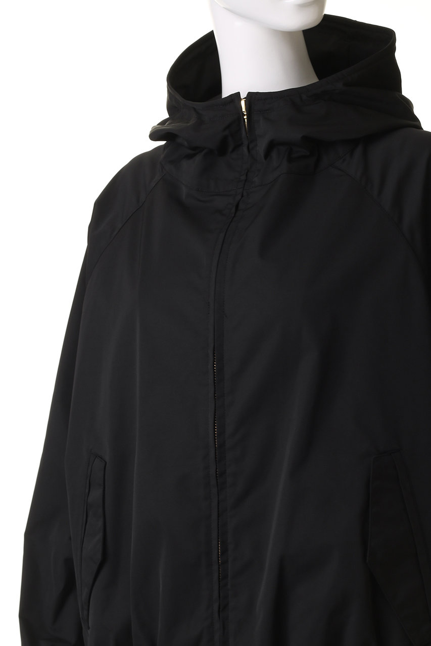 allureville(アルアバイル)｜ミドルフーディーブルゾン/ベージュ の