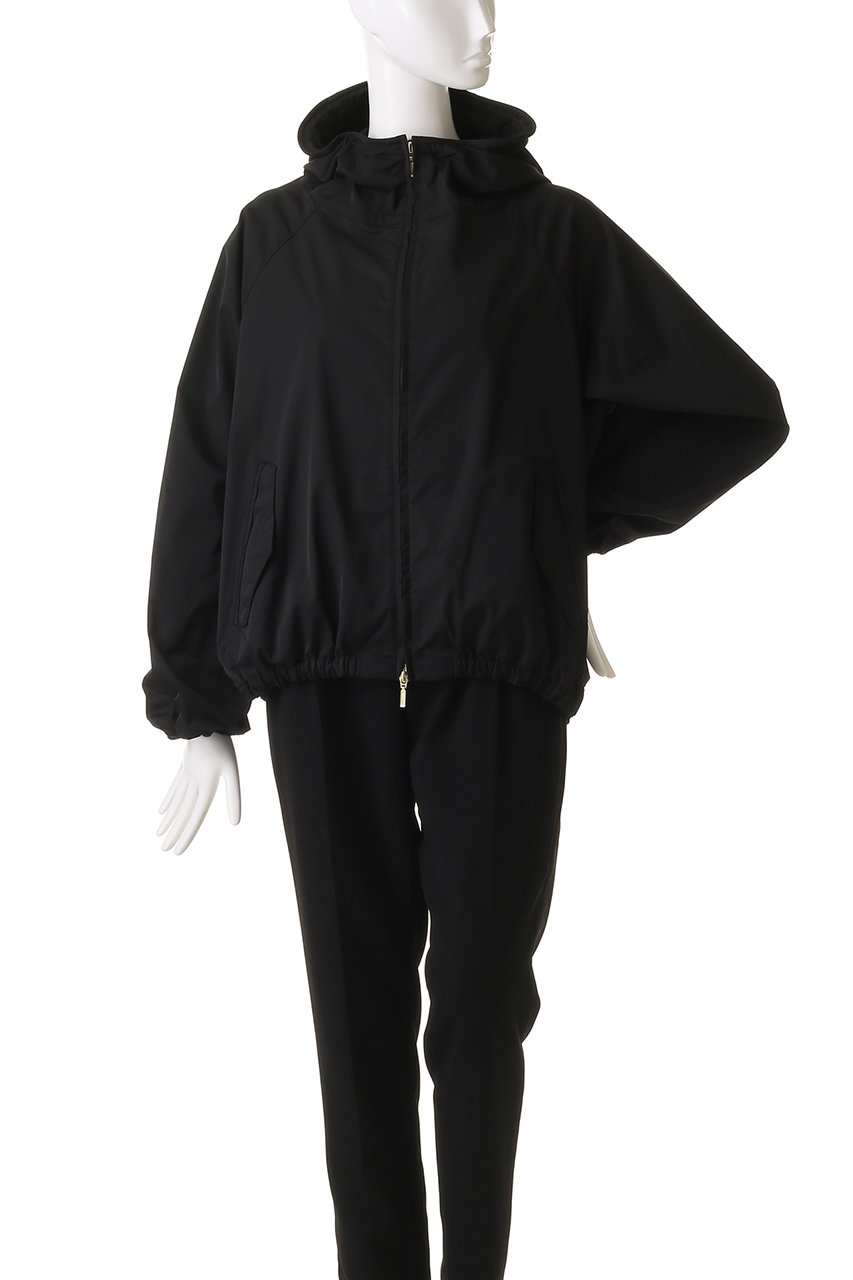 【値下げ】allureville ミドルフーディーブルゾン allureville(アルアバイル)｜ミドルフーディーブルゾン/ベージュ の