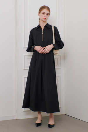 ELLE エル　ワンピース165A eL（エル）の「【eL】OpenNeck One-Piece/948852（ワンピース