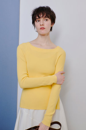 アルアバイル/allurevilleの2WAY NCサイドスリットプルオーバー(110300/110301)