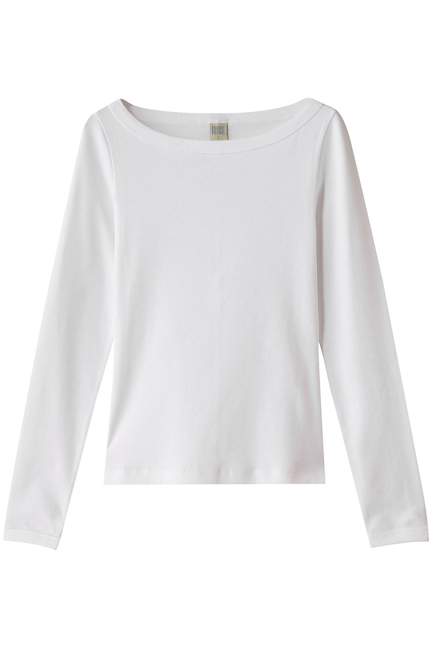 アルアバイル/allurevilleの【FLORE FLORE】 STEFFI LONG SLEEVE(ホワイト/22251215050-95-010)