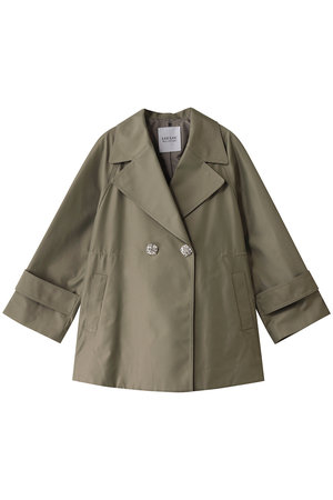 アルアバイル/allurevilleの【Loulou Willoughby】シャンブレーギャバミドルコート(110900/110903)