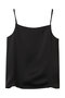【Loulou Willoughby】サテンキャミソール A アルアバイル/allureville ブラック