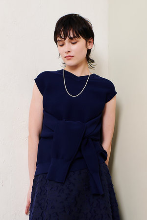 アルアバイル/allurevilleのスラッシュアーム2WAY プルオーバー(110300/110301)