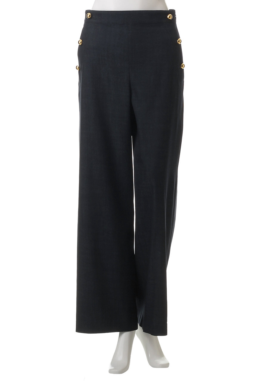 allureville(アルアバイル)｜デニムライクマリンパンツ A/ホワイト の