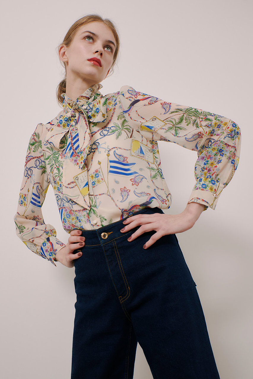 THOMAS MASONフリルシャツ|allureville OFFICIAL SITE / ONLINE