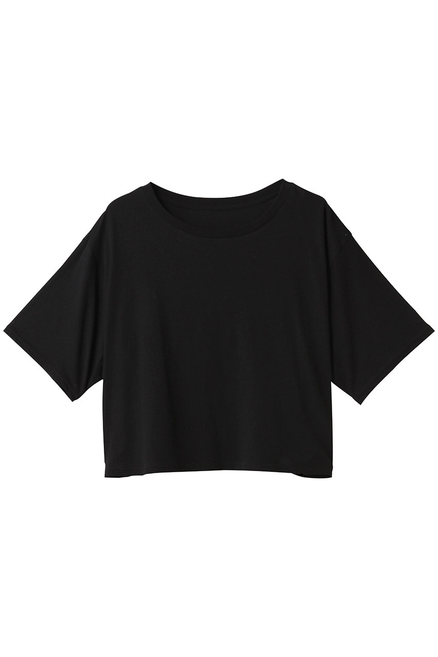 allureville クロップT (ブラック, 2) アルアバイル ELLE SHOP allureville クロップT (ブラック, 2) アルアバイル ELLE SHOP