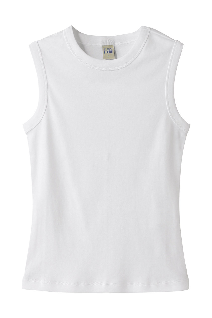 アルアバイル/allurevilleの【FLORE FLORE】 ESME TANK(ホワイト/22251215140-43-010)