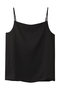 【Loulou Willoughby】サテンキャミソール B アルアバイル/allureville ブラック