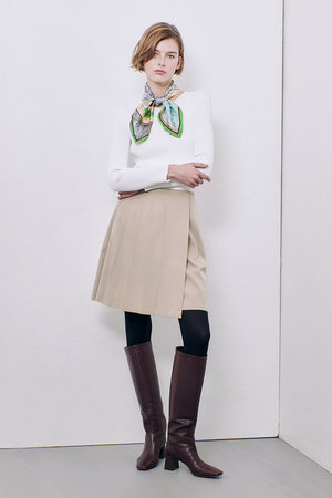 アルアバイル/allurevilleのストレッチツイルチノスカート(110700/110701)