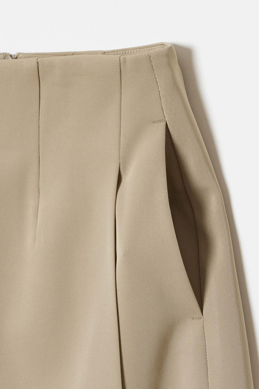【新品】アルアバイル　チノストレッチラップスカート　ベージュ ストレッチツイルチノスカート|allureville OFFICIAL SITE