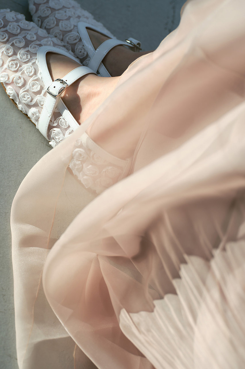 allureville ベージュ ロング プリーツスカート スカート|ボトムス|商品一覧｜allureville OFFICIAL SITE