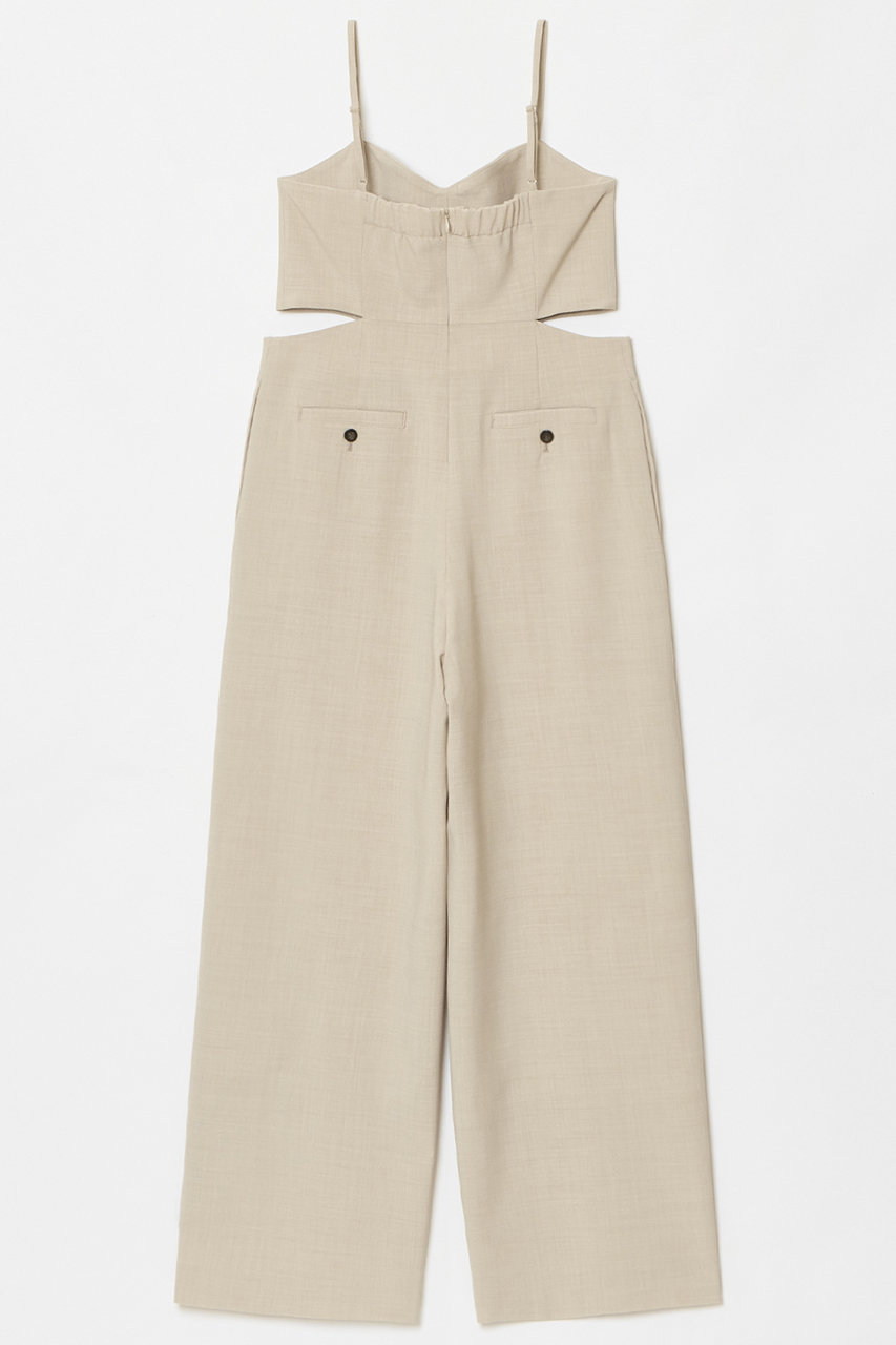 ストレッチトロサロペットパンツ アルアバイル ストレッチトロサロペットパンツ | allureville (Women