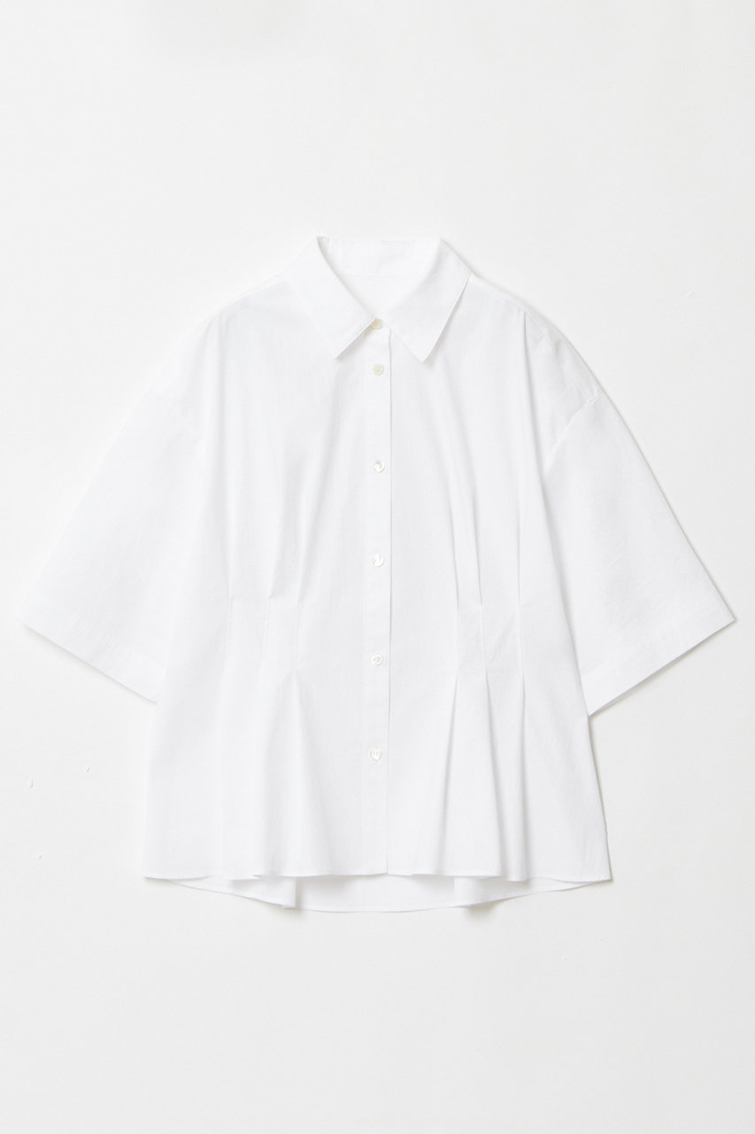 allureville タイプライタータックペプラムシャツ (ホワイト, 2) アルアバイル ELLE SHOP allureville タイプライタータックペプラムシャツ (ホワイト, 2) アルアバイル ELLE SHOP