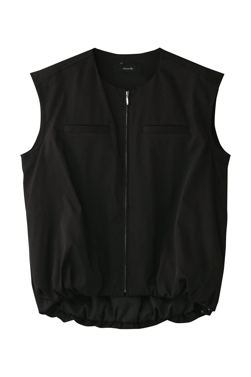 allureville チノストレッチタックインヘムブルゾン (ブラック, 2) アルアバイル ELLE SHOP allureville チノストレッチタックインヘムブルゾン (ブラック, 2) アルアバイル ELLE SHOP