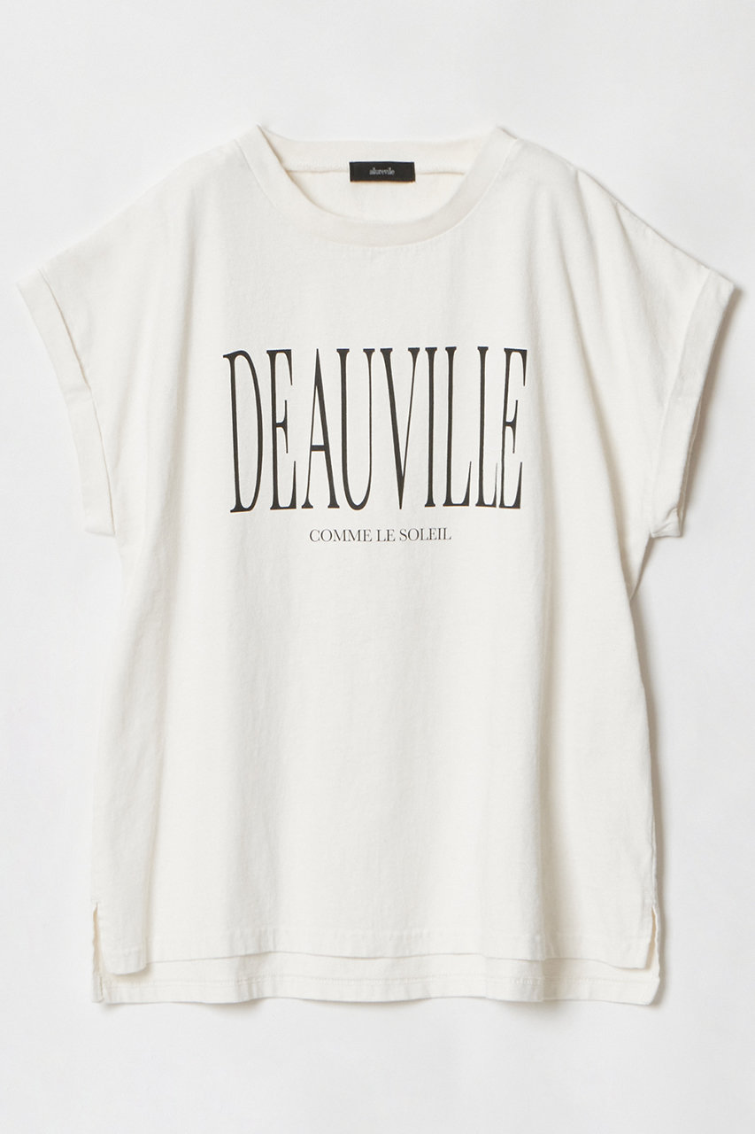 allureville ピグメントダイターンバックスリーブ T (アイボリー, 2) アルアバイル ELLE SHOP allureville ピグメントダイターンバックスリーブ T (アイボリー, 2) アルアバイル ELLE SHOP