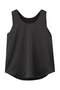 サテンタンクブラウス アルアバイル/allureville ブラック