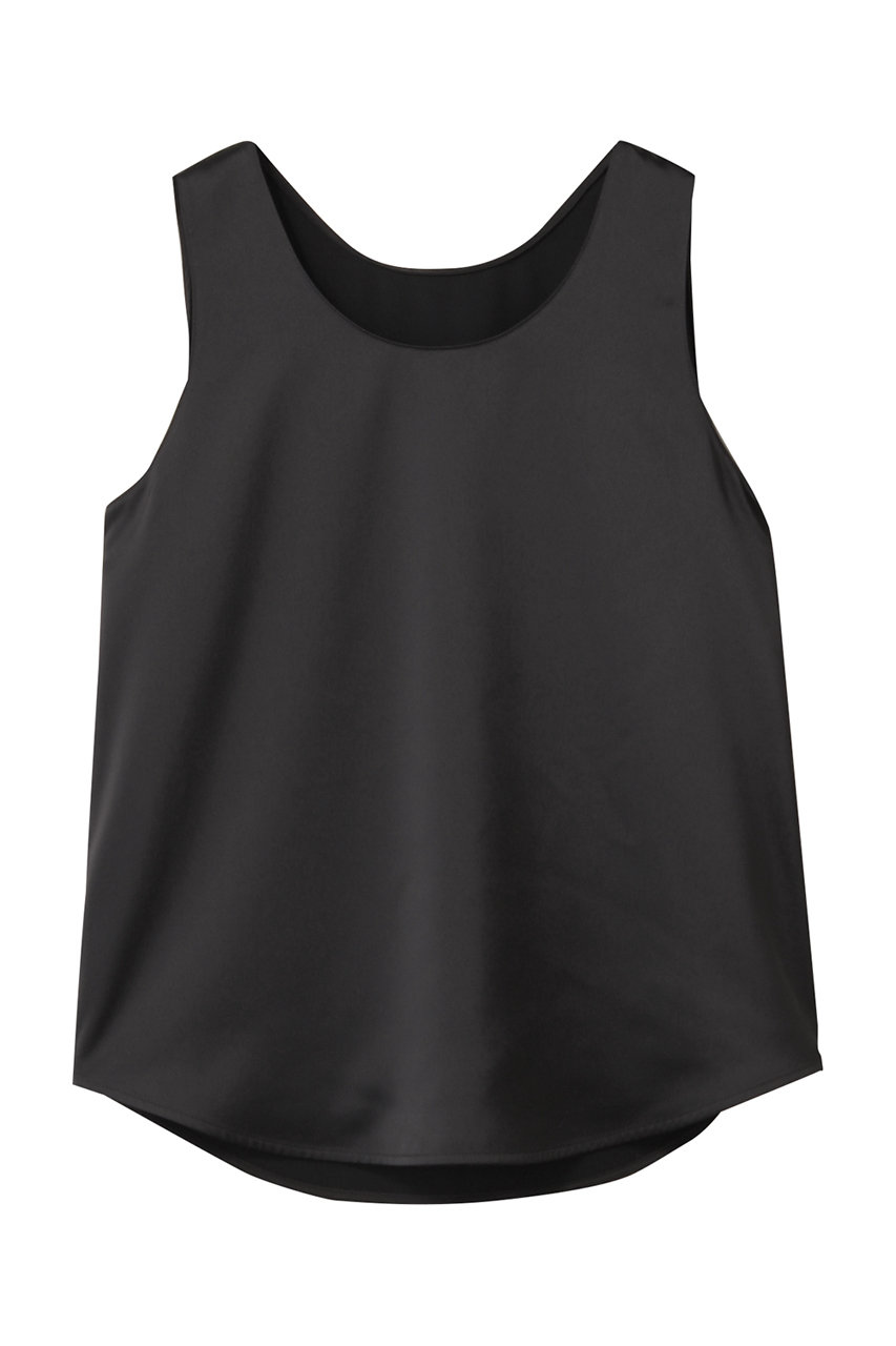 サテンタンクブラウス