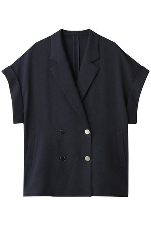 アルアバイル/allurevilleのスラブメッシュフレンチスリーブジャケット(110800/110801)