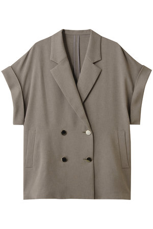 アルアバイル/allurevilleのスラブメッシュフレンチスリーブジャケット(110800/110801)