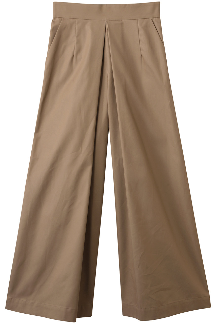 アルアバイル/allurevilleの【Loulou Willoughby】ギャバタックワイドパンツ(ベージュ/21252012020-95-020)