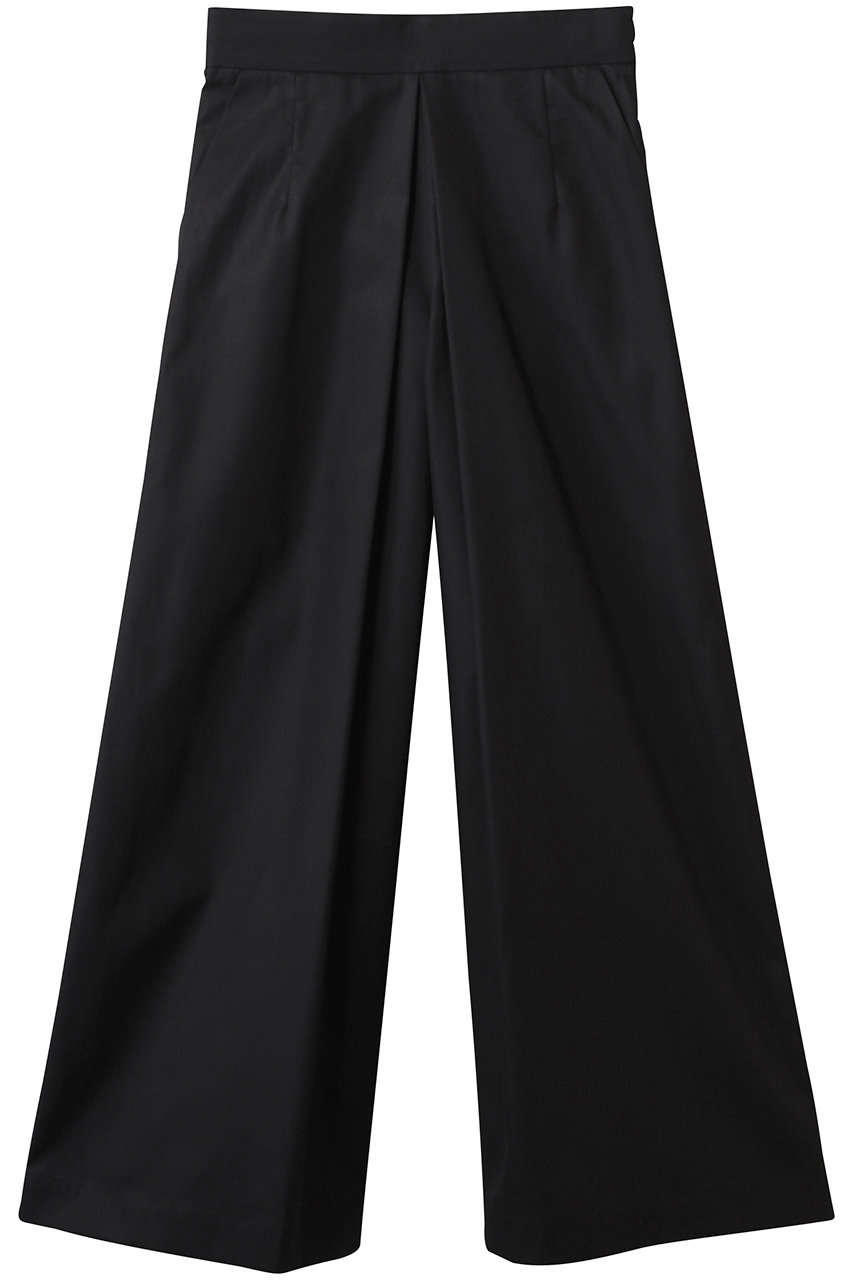 アルアバイル/allurevilleの【Loulou Willoughby】ギャバタックワイドパンツ(ブラック/21252012020-95-020)